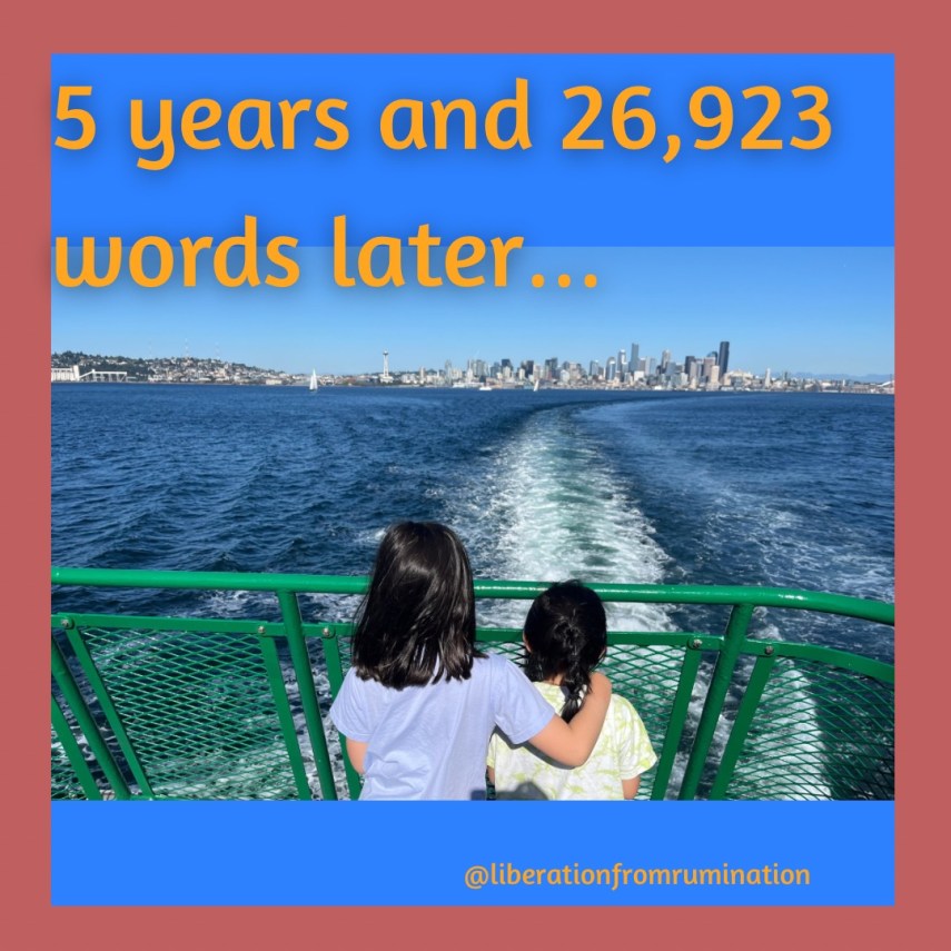 Reflecting on my OCD healing journey